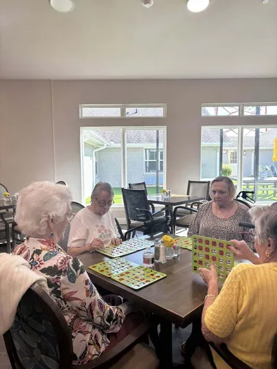 Bingo Game - Women Playing
