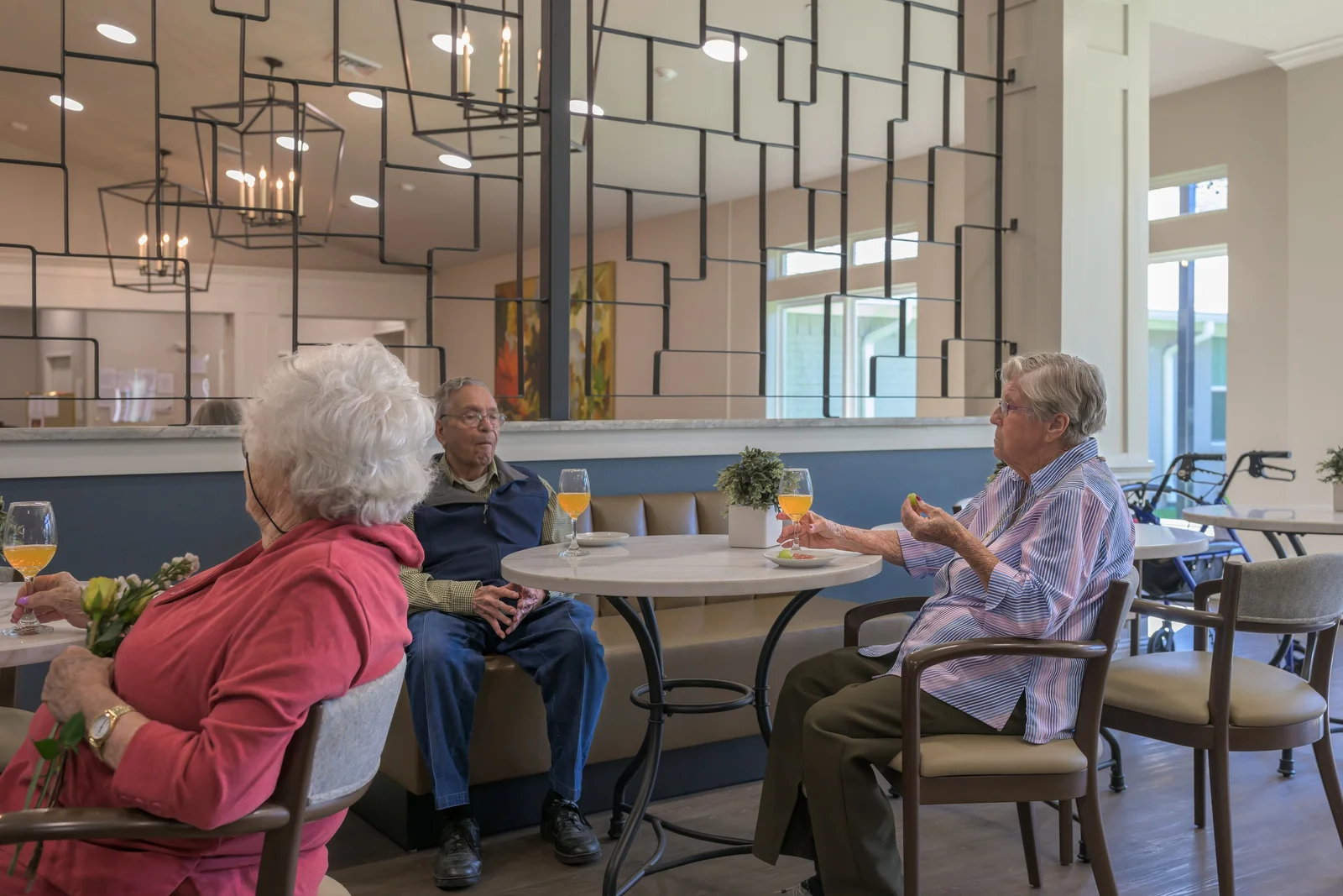 Happy Hour - Tables Conversing
