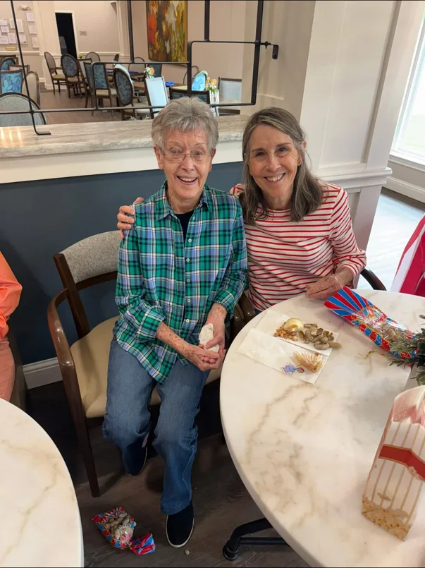 Residents Enjoying Crafts